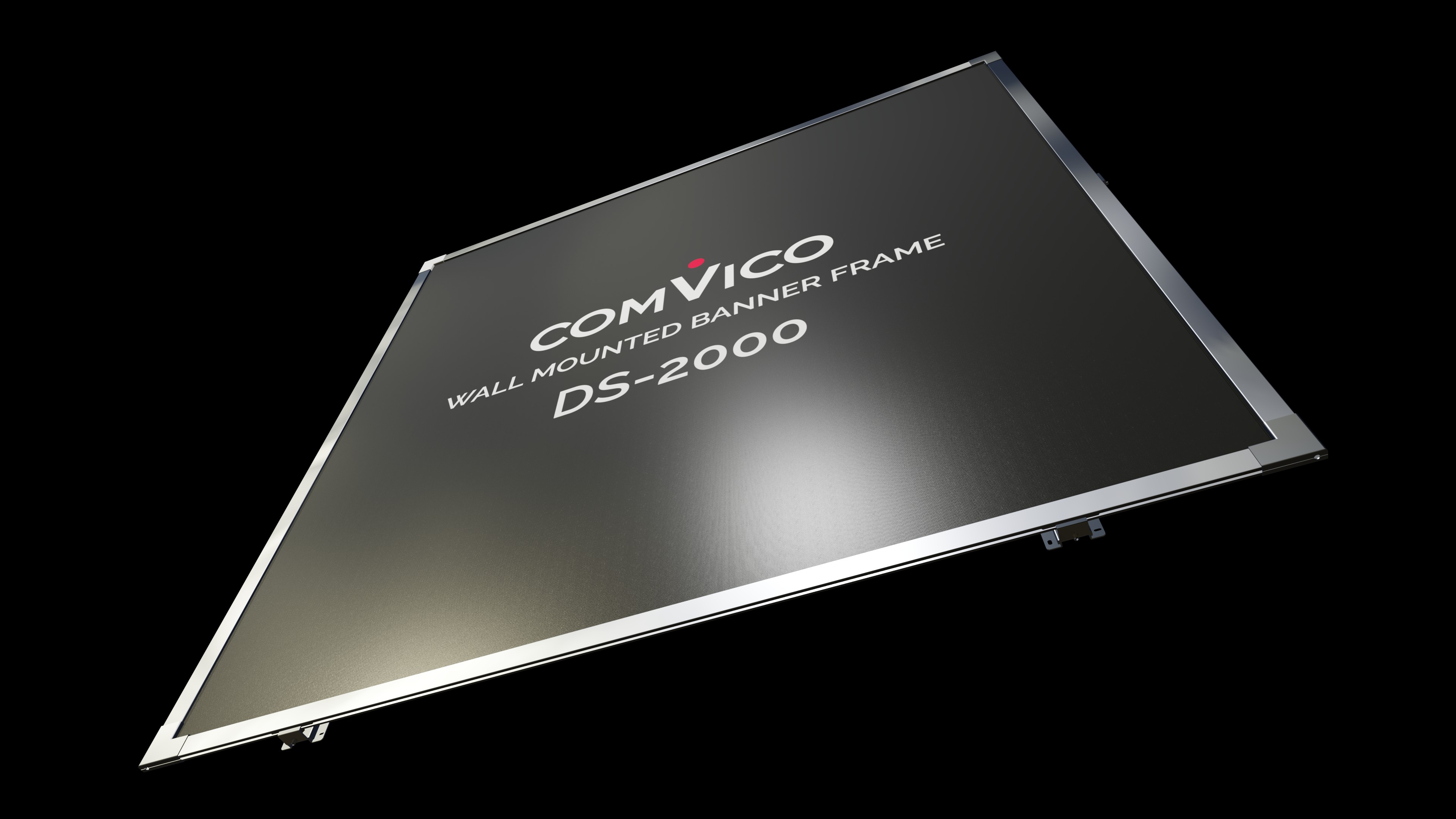 Ds 2000 Wall Mounted Advertising Banner Frame Comvico