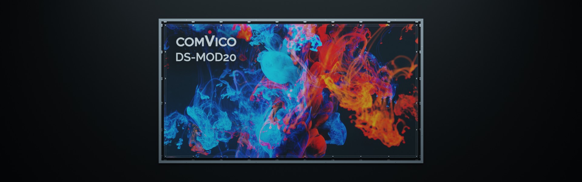 DS-MOD20: Modular large scale facade and building advertising system